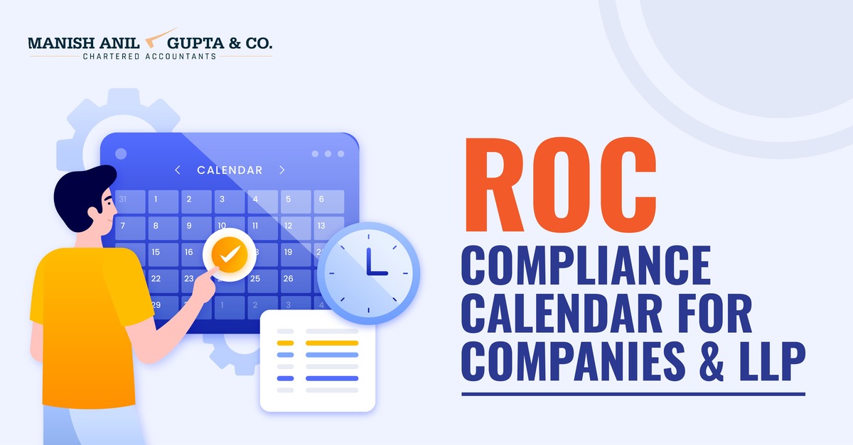 Roc Compliance Calendar for Companies and LLP